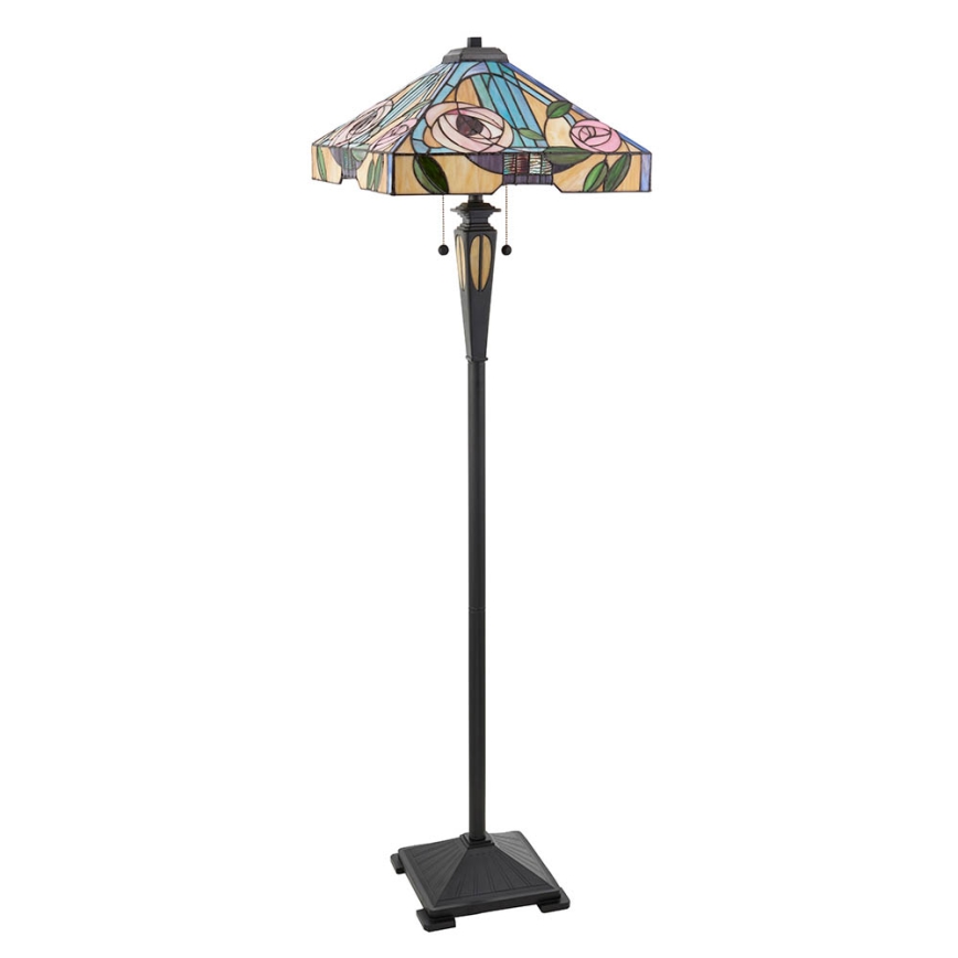 Endon 64383 - Stojacia lampa WILLIOW 2xE27/60W/230V pr. 42,5 cm