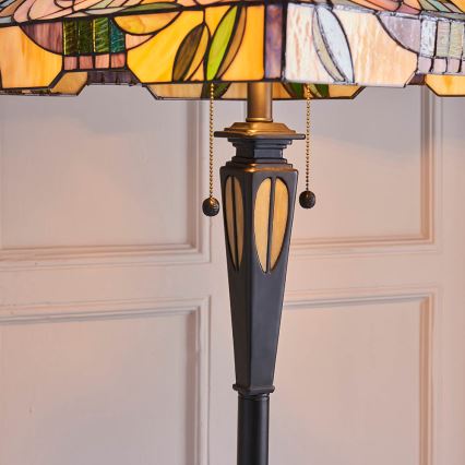 Endon 64383 - Stojacia lampa WILLIOW 2xE27/60W/230V pr. 42,5 cm