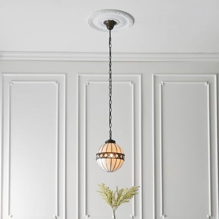 Endon 67044 - Luster na reťazi FARGO 1xE14/40W/230V pr. 25,5 cm