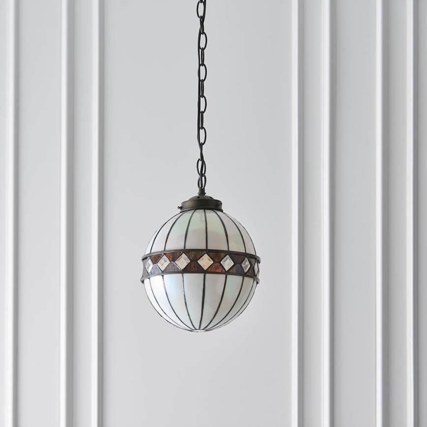 Endon 67044 - Luster na reťazi FARGO 1xE14/40W/230V pr. 25,5 cm