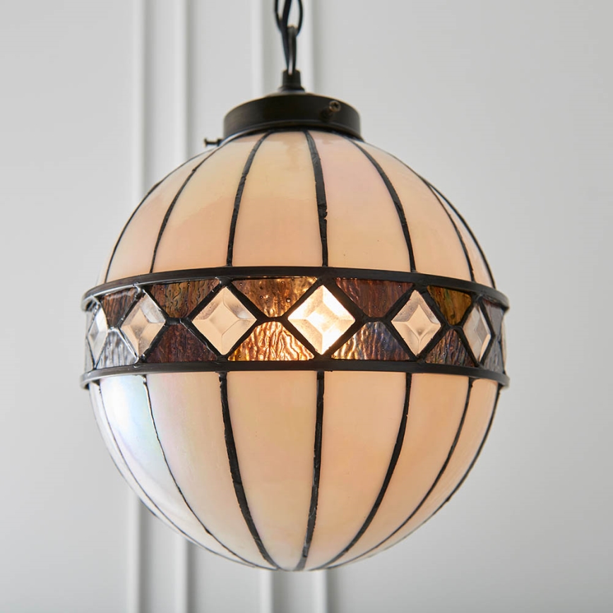 Endon 67044 - Luster na reťazi FARGO 1xE14/40W/230V pr. 25,5 cm