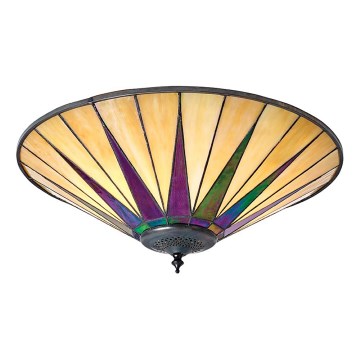 Endon 70240 - Stropné svietidlo DARK STAR 2xE27/40W/230V pr. 49 cm