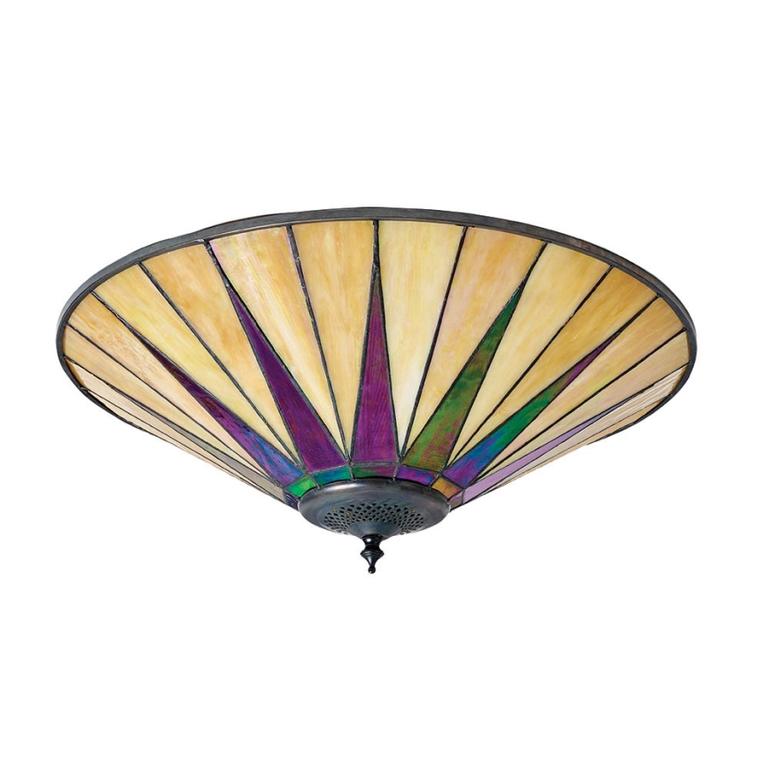 Endon 70240 - Stropné svietidlo DARK STAR 2xE27/40W/230V pr. 49 cm