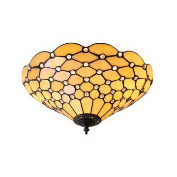 Endon 70242 - Stropné svietidlo PEARL 2xE27/60W/230V pr. 37 cm