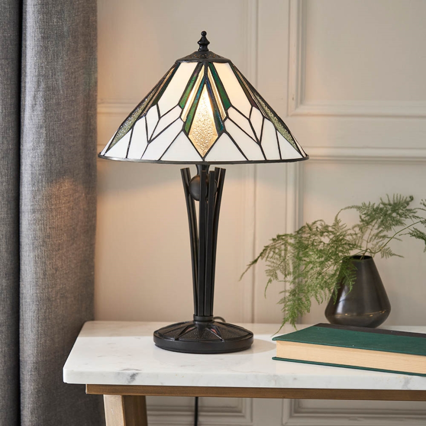 Endon 70365 - Stolná lampa ASTORIA 1xE14/40W/230V pr. 30 cm