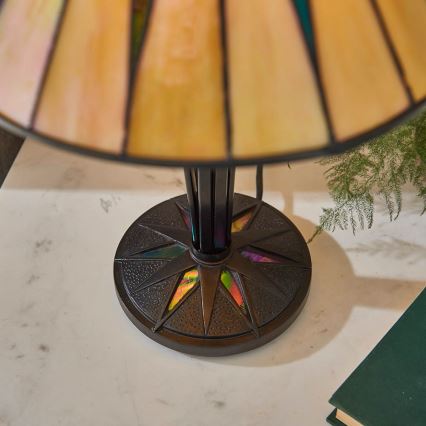 Endon 70367 - Stolná lampa DARK STAR 1xE14/40W/230V pr. 30 cm