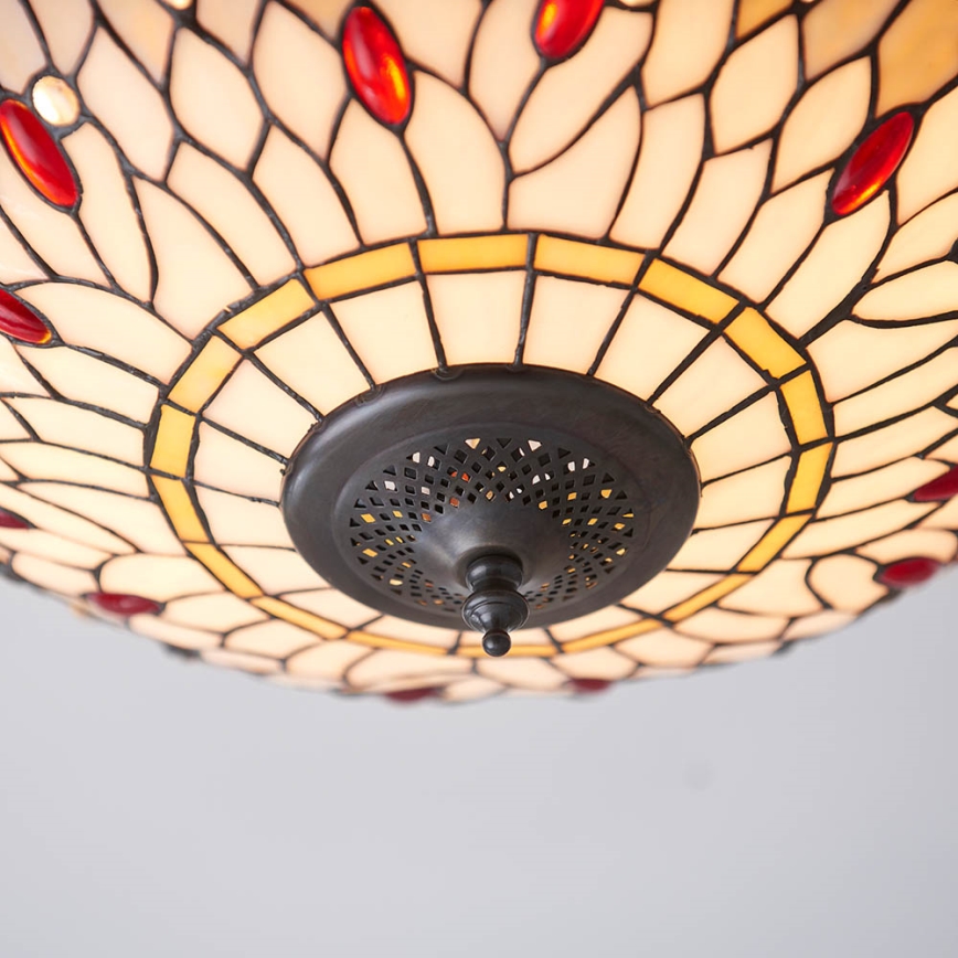 Endon 70723 - Stropné svietidlo DRAGONFLY 2xE27/60W/230V pr. 41 cm