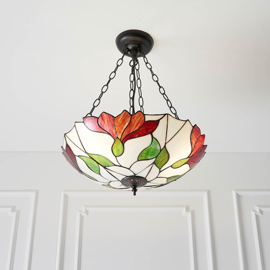 Endon 70946 - Luster na reťazi BOTANICA 3xE27/60W/230V pr. 45 cm