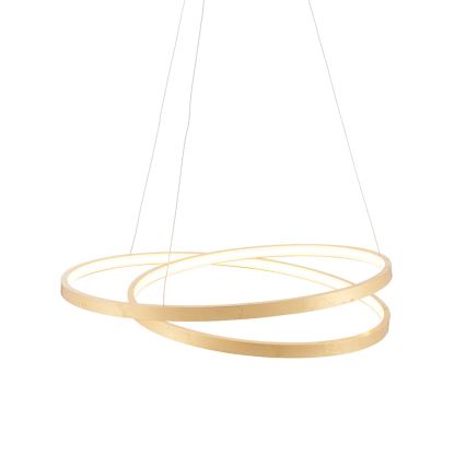 Endon 72479 - LED Luster na lanku SCRIBBLE LED/31,5W/230V 3000K zlatá