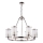 Endon 74128 - Luster na reťazi EASTON 6xE14/6W/230V lesklý chróm