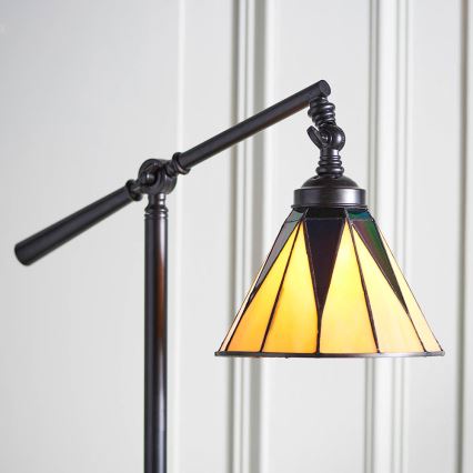 Endon 74355 - Stojacia lampa DARK STAR 1xE14/40W/230V