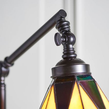 Endon 74355 - Stojacia lampa DARK STAR 1xE14/40W/230V