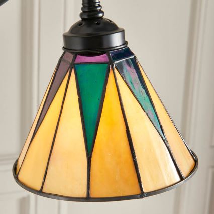 Endon 74355 - Stojacia lampa DARK STAR 1xE14/40W/230V