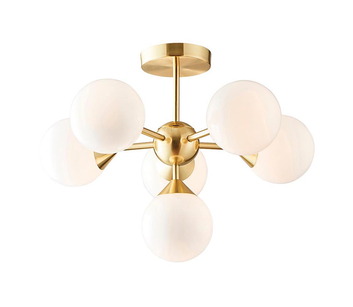 Endon 76501 - Luster na tyči OSCAR 6xG9/5W/230V zlatý 76501