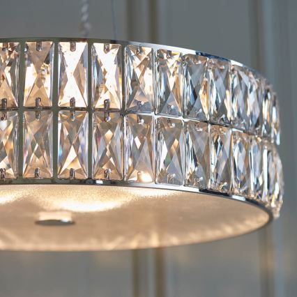 Endon 76513 - LED luster na lanku VERINA 5xLED/5W/230V lesklý chróm