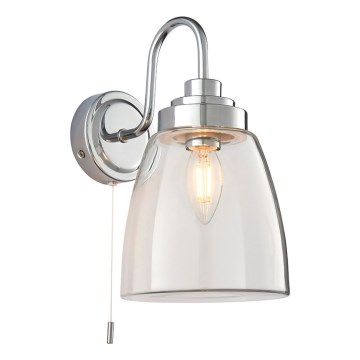 Endon 77088 - Kúpeľňové nástenné svietidlo ASHBURY 1xE14/4W/230V IP44 lesklý chróm