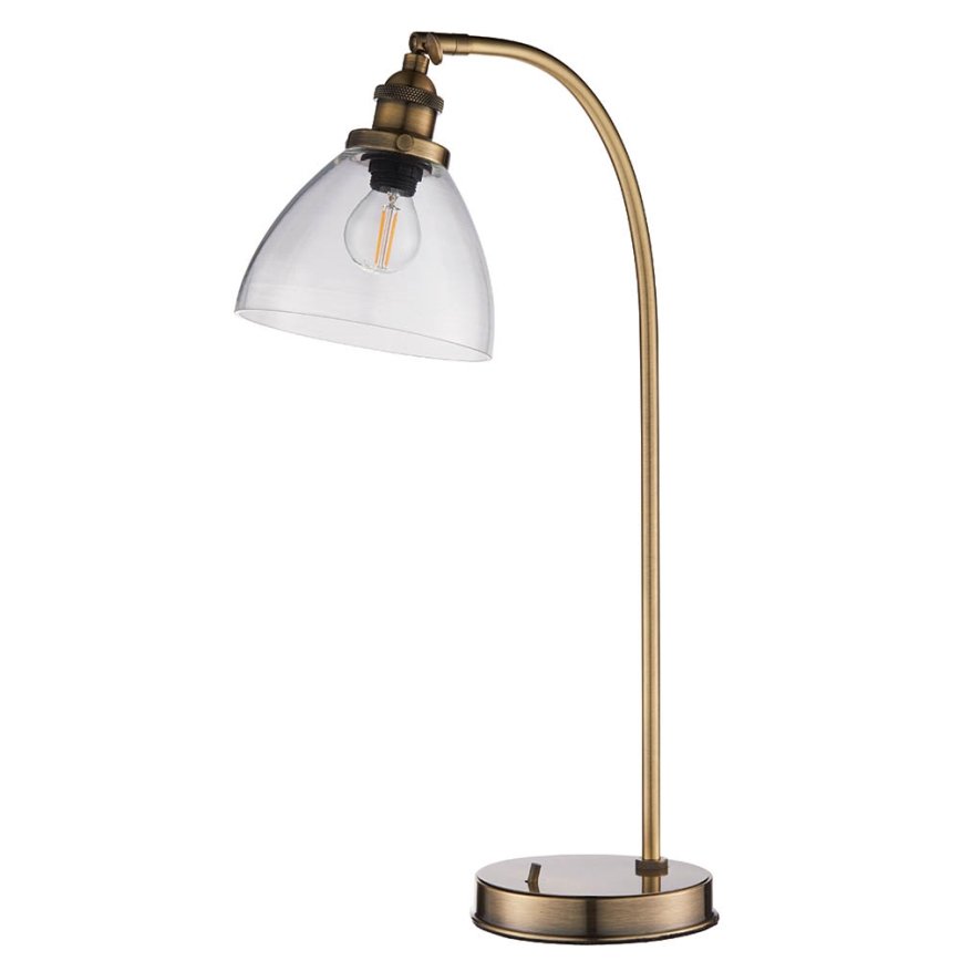 Endon 77859 - Stolová lampa HANSEN 1xE14/40W/230V mosadz