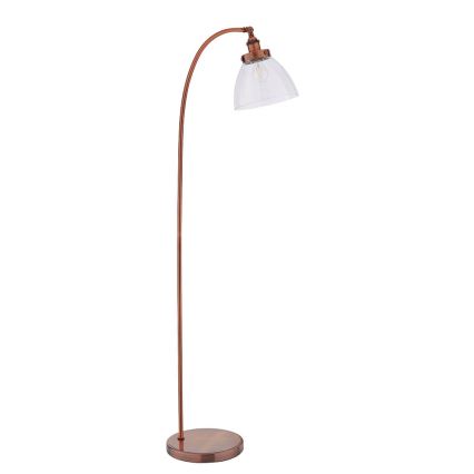 Endon 77862 - Stojacia lampa HANSEN 1xE27/40W/230V medená