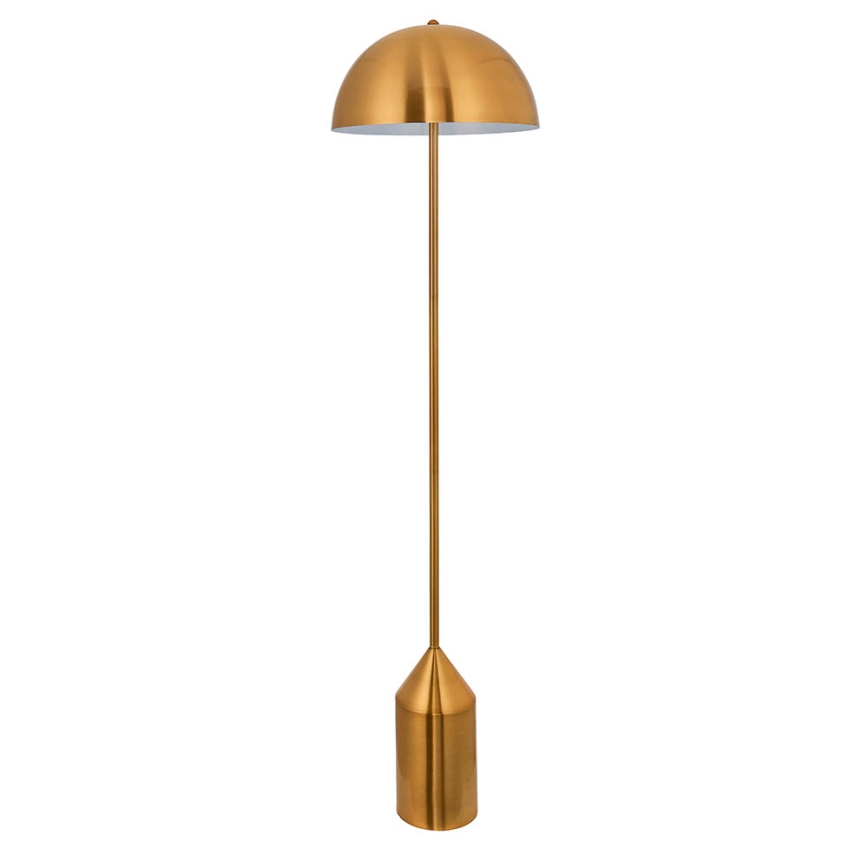 Endon 90521 - Stojacia lampa NOVA 1xE27/60W/230V mosadz