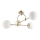 Endon 90843 - Prisadený luster ONTARIO 4xE14/7W/230V mosadz