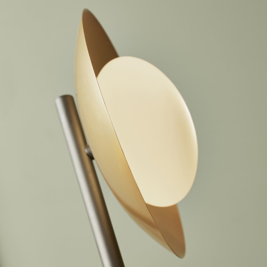 Endon 92039 - Stojacia lampa RUFFLE 3xG9/3W/230V čierna/zlatá