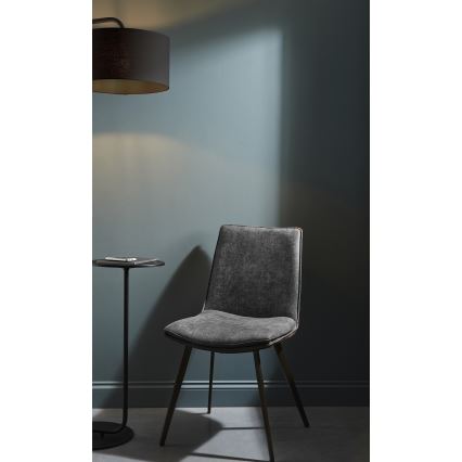Endon 92301 - Stojacia lampa LANDIS 1xE27/10W/230V čierna