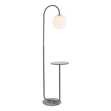 Endon 92424 - Stojacia lampa HALO 1xE14/7W/230V čierna/biela