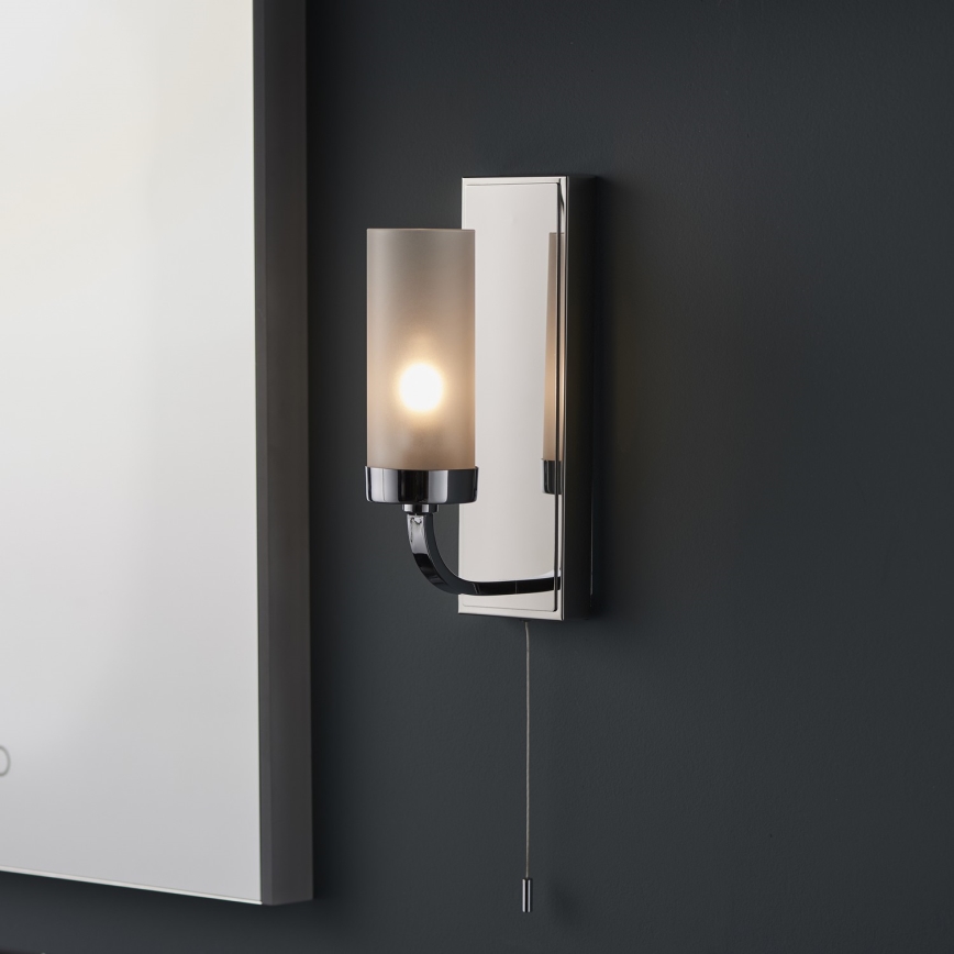 Endon 92960 - Kúpeľňové nástenné svietidlo EDREA 1xG9/3W/230V IP44 lesklý chróm
