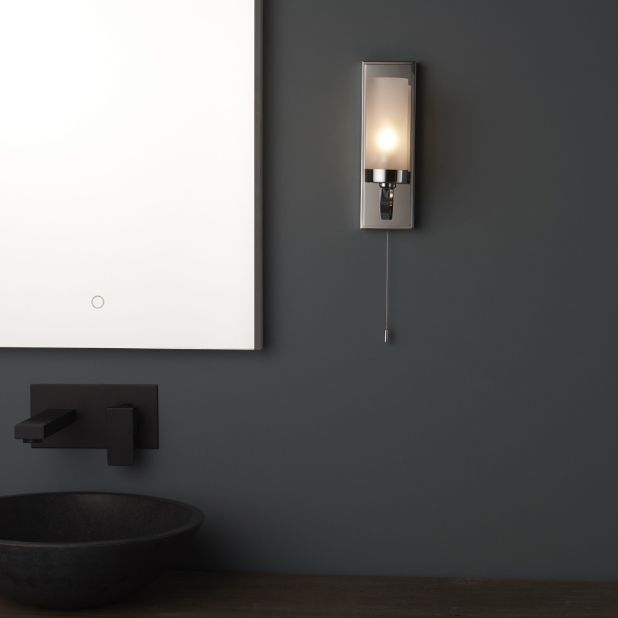 Endon 92960 - Kúpeľňové nástenné svietidlo EDREA 1xG9/3W/230V IP44 lesklý chróm