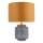Endon 93067 - Stolová lampa ZINNIA 1xE27/10W/230V modrá/zlatá