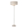 Endon 94359 - Stojacia lampa HIGHCLERE 3xE14/40W/230V béžová/lesklý chróm pr. 47 cm