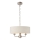 Endon 94361 - Luster na reťazi HIGHCLERE 3xE14/40W/230V béžová/matný chróm
