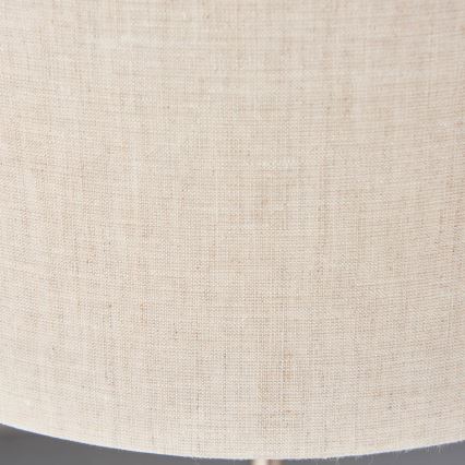 Endon 94369 - Stolná lampa HIGHCLERE 3xE14/18W/230V béžová/matný chróm pr. 32 cm