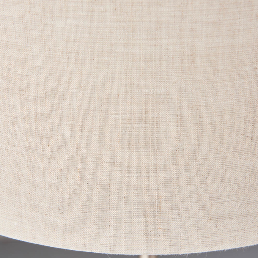 Endon 94369 - Stolná lampa HIGHCLERE 3xE14/18W/230V béžová/matný chróm pr. 32 cm