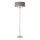 Endon 94378 - Stojacia lampa HIGHCLERE 1xE14/40W/230V šedá/lesklý chróm