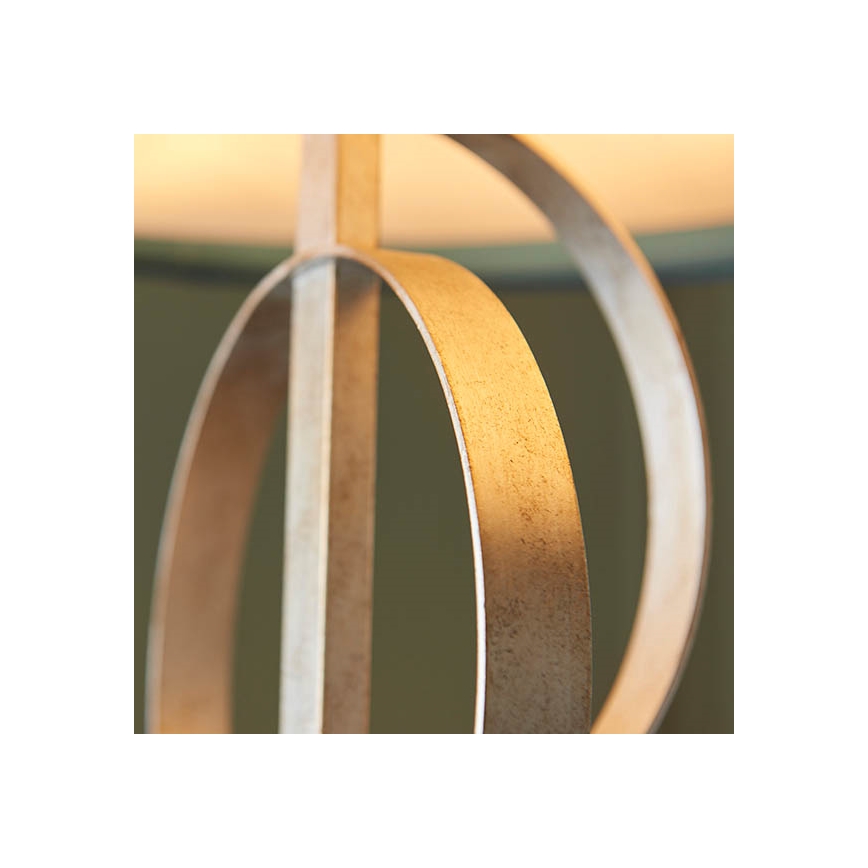 Endon 95223 - Luster na reťazi 5xE27/10W/230V priemer 70 cm modrá/šedá