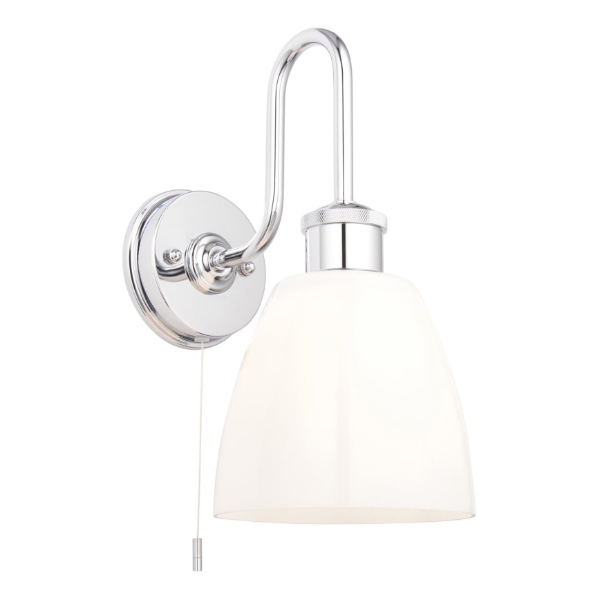 Endon 95506 - Kúpeľňové nástenné svietidlo PIPER 1xE27/10W/230V IP44 lesklý chróm