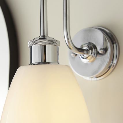 Endon 95506 - Kúpeľňové nástenné svietidlo PIPER 1xE27/10W/230V IP44 lesklý chróm