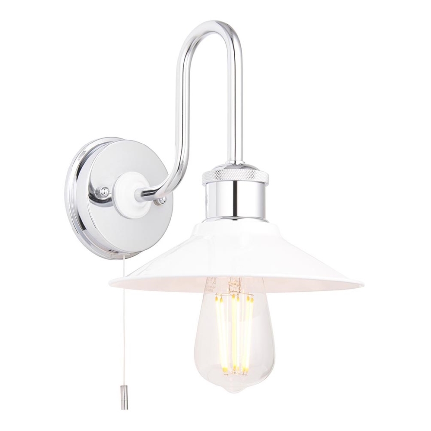 Endon 95508 - Kúpeľňové nástenné svietidlo MARIS 1xE27/6W/230V IP44 lesklý chróm