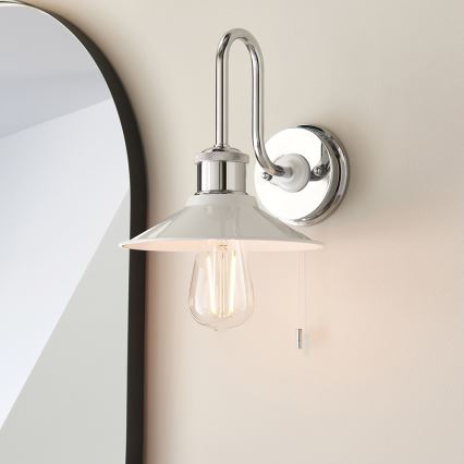 Endon 95508 - Kúpeľňové nástenné svietidlo MARIS 1xE27/6W/230V IP44 lesklý chróm