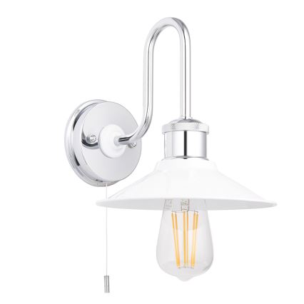 Endon 95508 - Kúpeľňové nástenné svietidlo MARIS 1xE27/6W/230V IP44 lesklý chróm