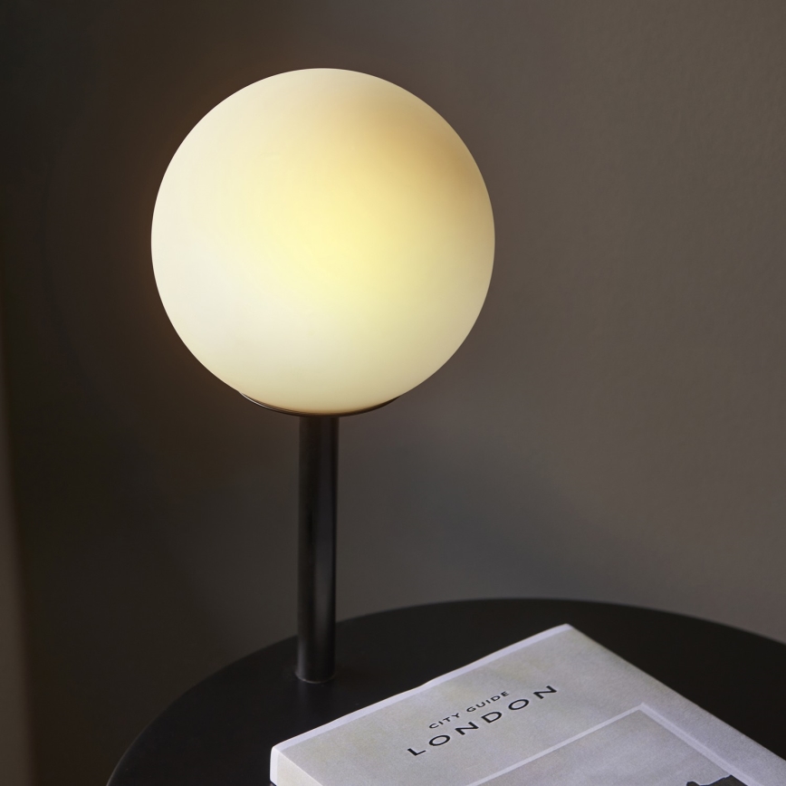 Endon 96713 - Stojacia lampa HALO 1xG9/3W/230V čierna/biela