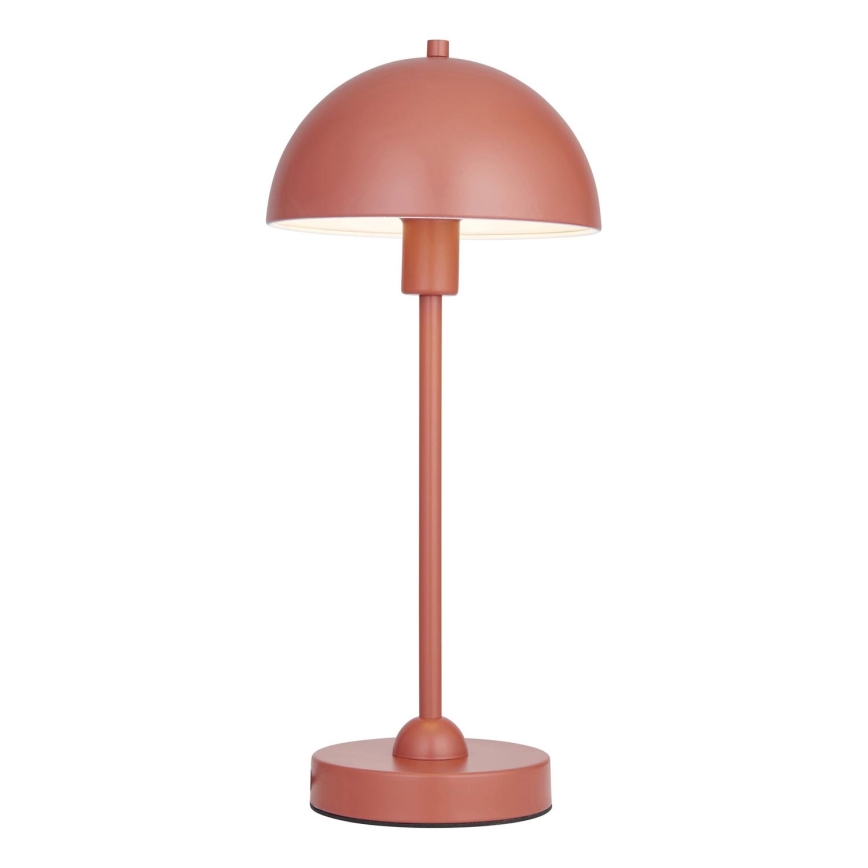 Endon 98496 - Stolová lampa SAROMA 1xE14/7W/230V tehlová