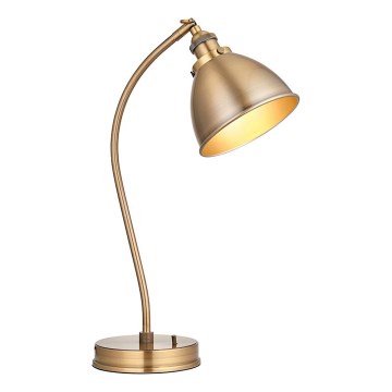 Endon 98747 - Stolná lampa FRANKLIN 1xE14/7W/230V mosadz