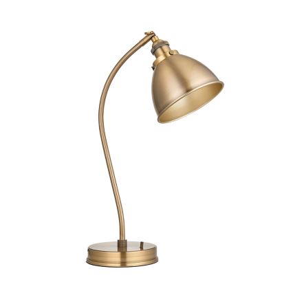 Endon 98747 - Stolná lampa FRANKLIN 1xE14/7W/230V mosadz