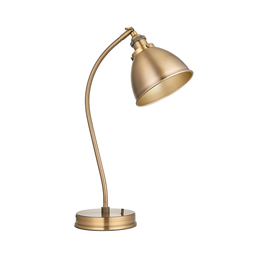 Endon 98747 - Stolná lampa FRANKLIN 1xE14/7W/230V mosadz
