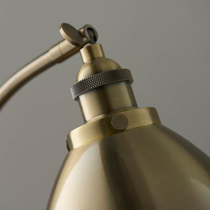 Endon 98747 - Stolná lampa FRANKLIN 1xE14/7W/230V mosadz