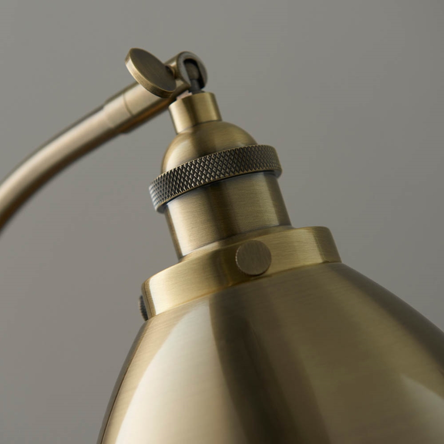 Endon 98747 - Stolná lampa FRANKLIN 1xE14/7W/230V mosadz
