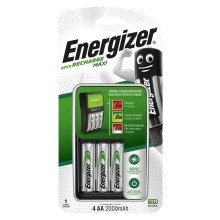 Energizer - Nabíjačka batérií NiMH 6W/4xAA/AAA 2000mAh 230V