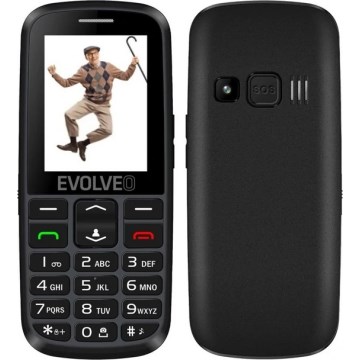Evolveo - EasyPhone EG, 4G mobilný telefón pre seniorov, čierny